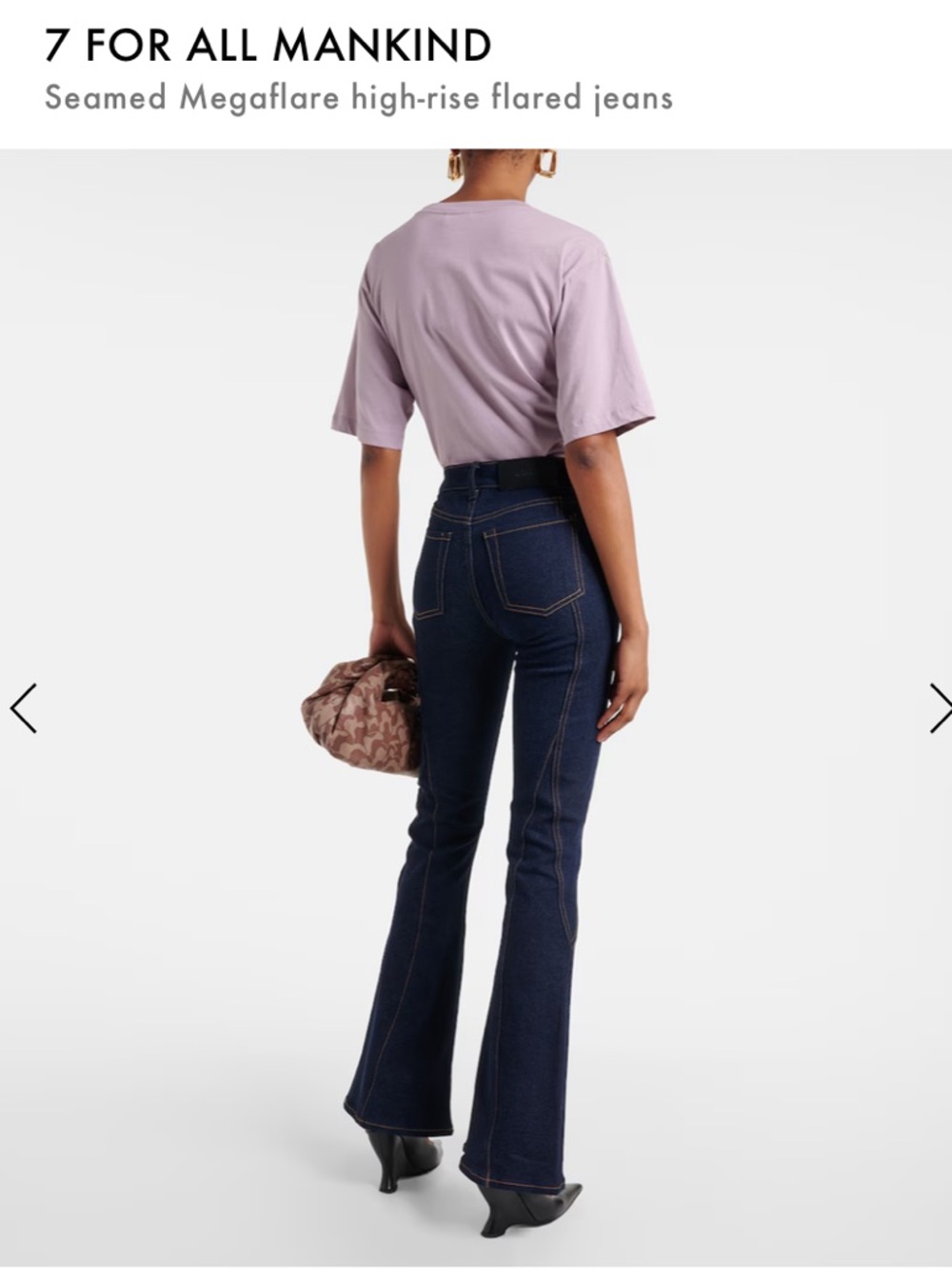 7 For All Mankind Flares Jeans - Picture 2 of 9